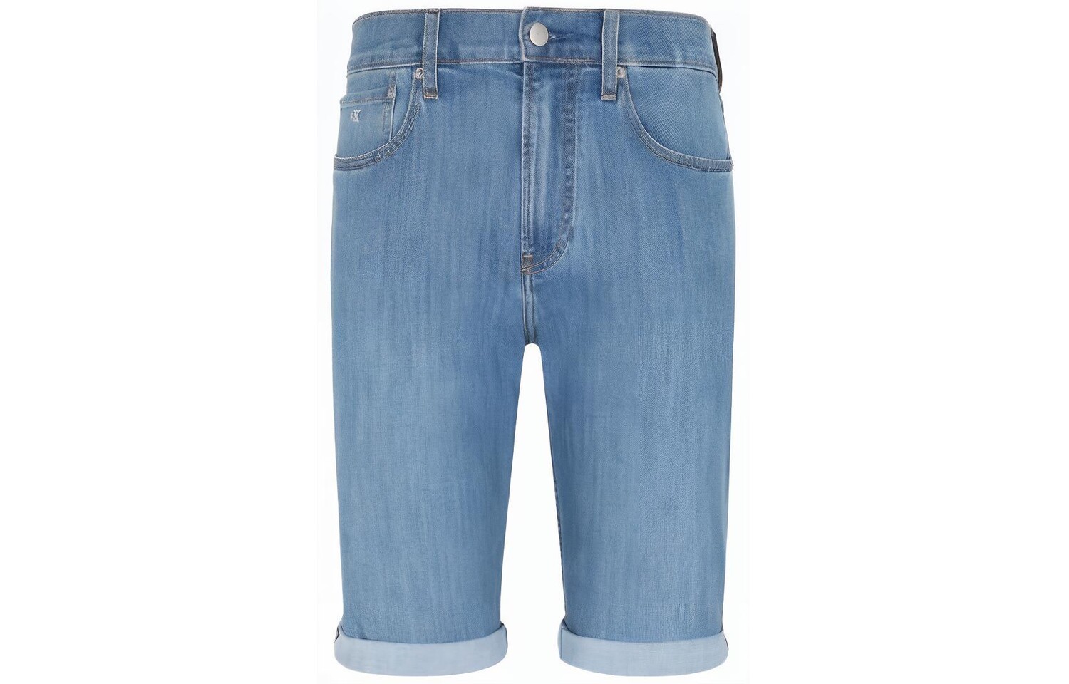 

Джинсовые шорты мужские джинсовые синие Calvin Klein, синий