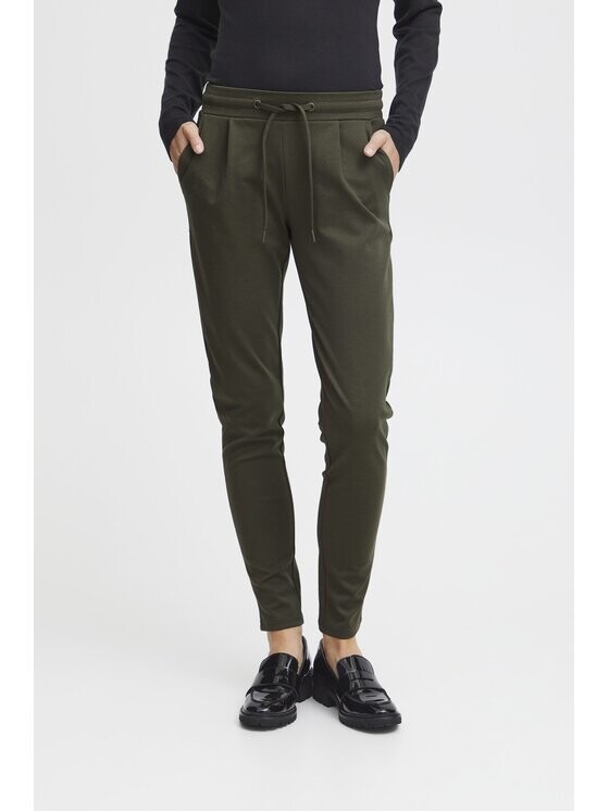 

Женские брюки long fit Ichi, зеленый