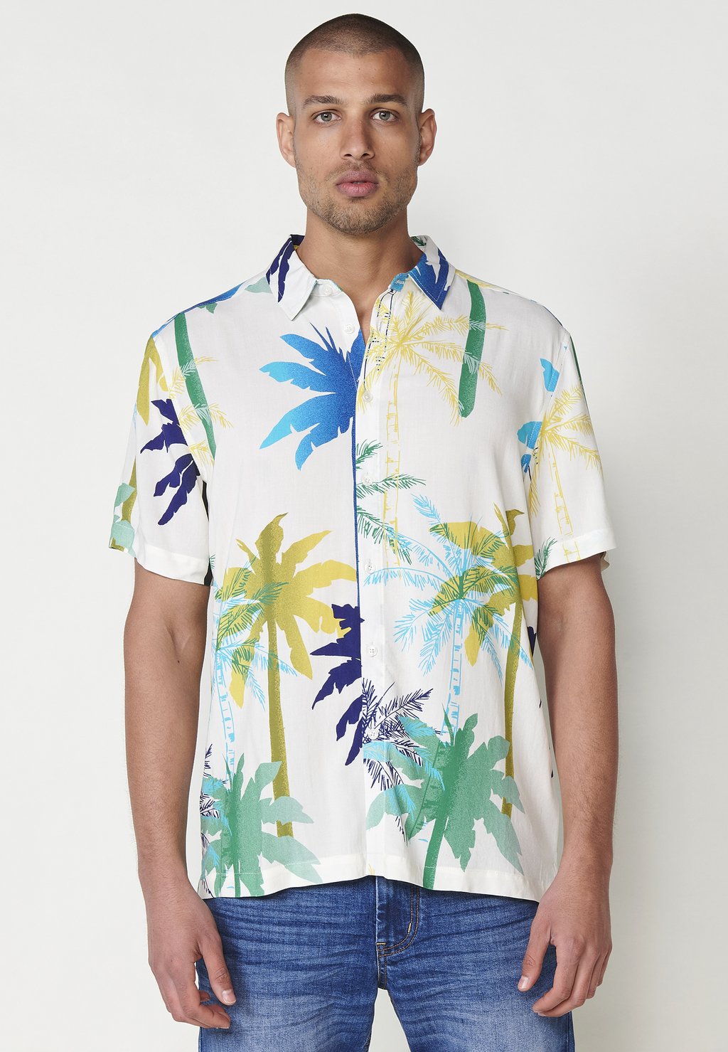 

Рубашка SHORT-SLEEVED Koroshi, кремовый