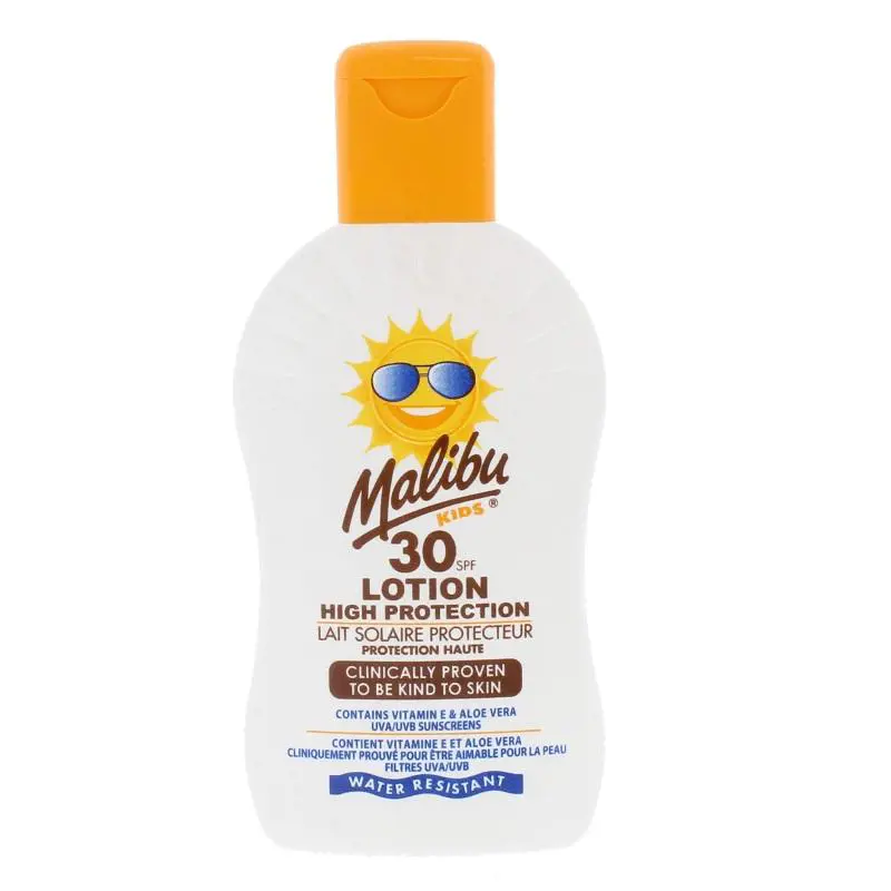 

Крем для тела Kids Loción Protectora Solar Spf30 Malibu, 200 мл