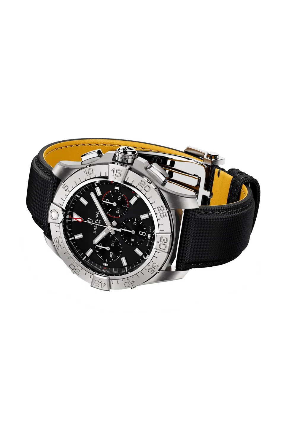АВЕНДЖЕР B01 ХРОНОГРАФ 44 - AB0147101B1X1 BREITLING, серебряный — фото 3