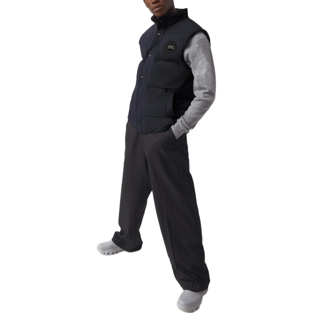 Garson Series Пуховая жилетка мужская морской синий Canada Goose — фото 4