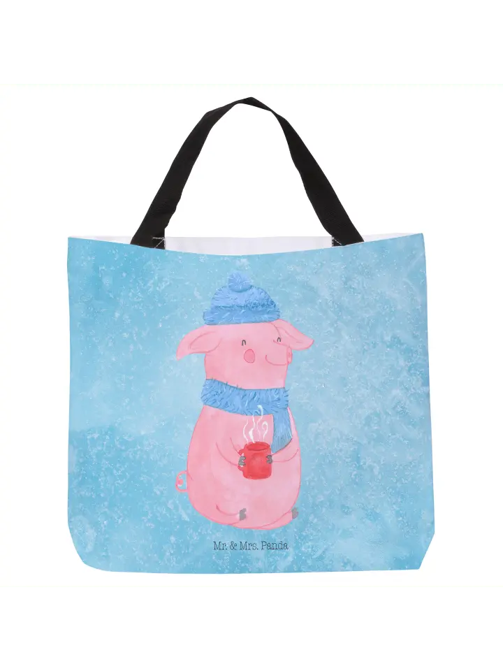 

Шоппер Mr. & Mrs. Panda, цвет eisblau