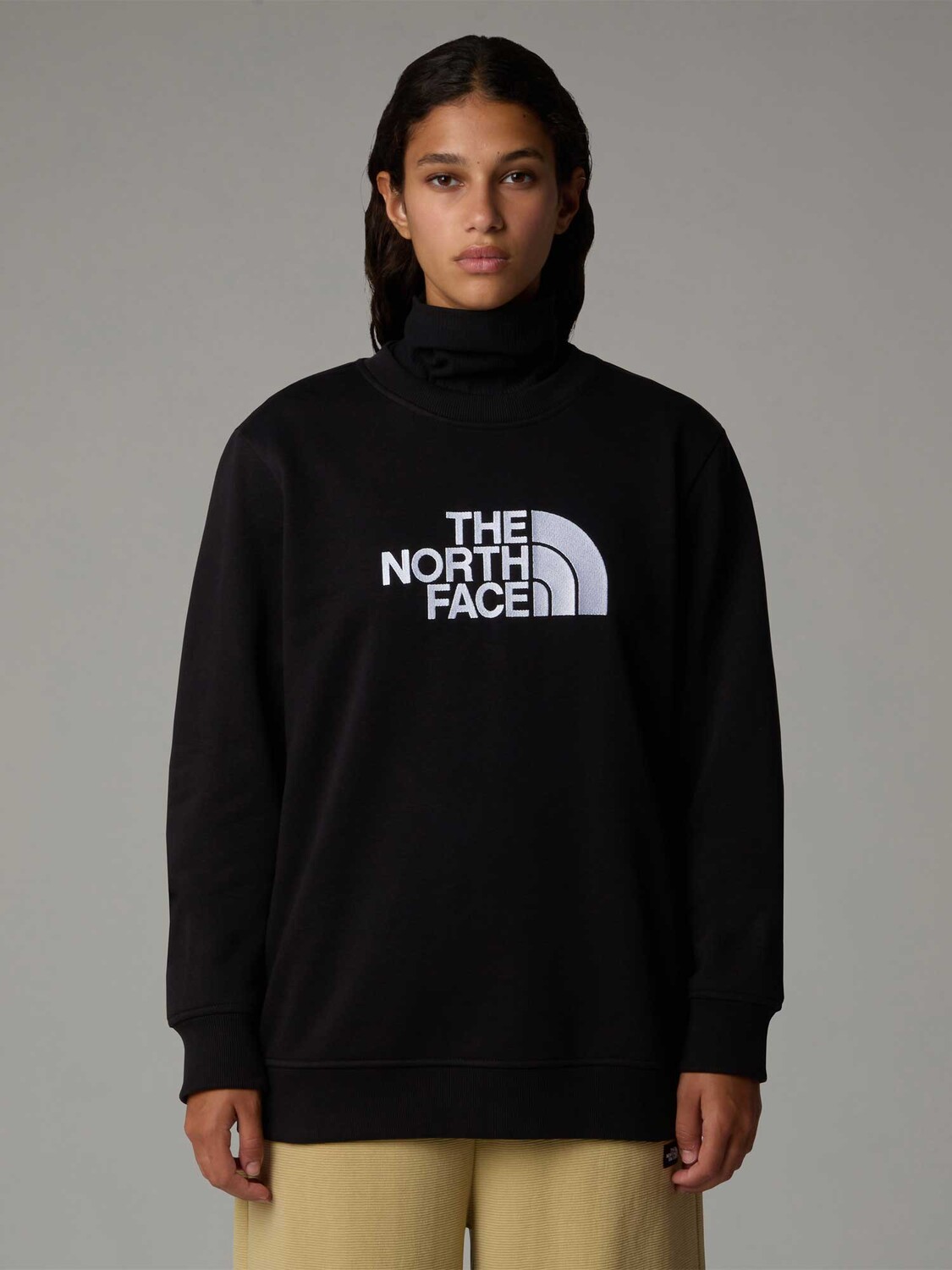 

Блуза The North Face W DREW PEAK CREW, черный