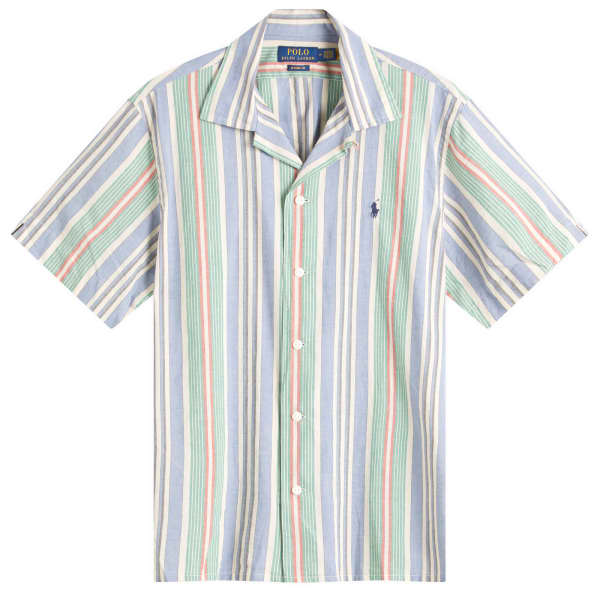 

Рубашка для отпуска в полоску классического кроя Polo Ralph Lauren, синий