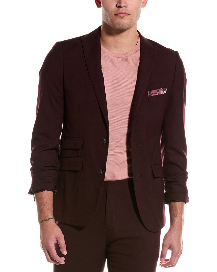 

Куртка Ashton Slim Fit с узором «Пейсли и серый» Paisley & Gray