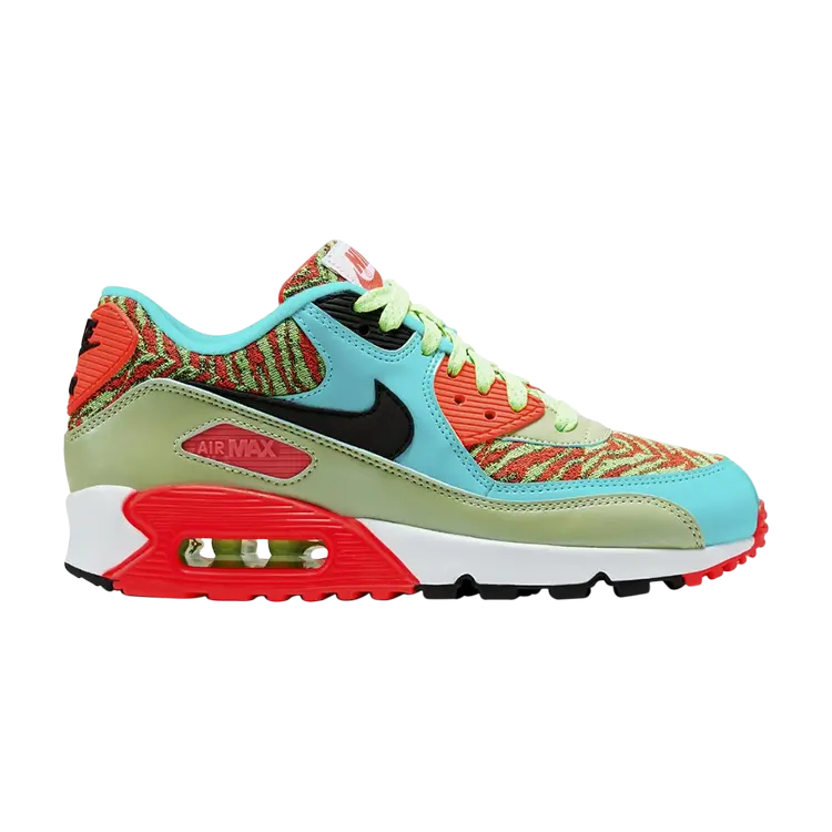 

Кроссовки Nike Air Max 90 Premium Mesh GS, зеленый