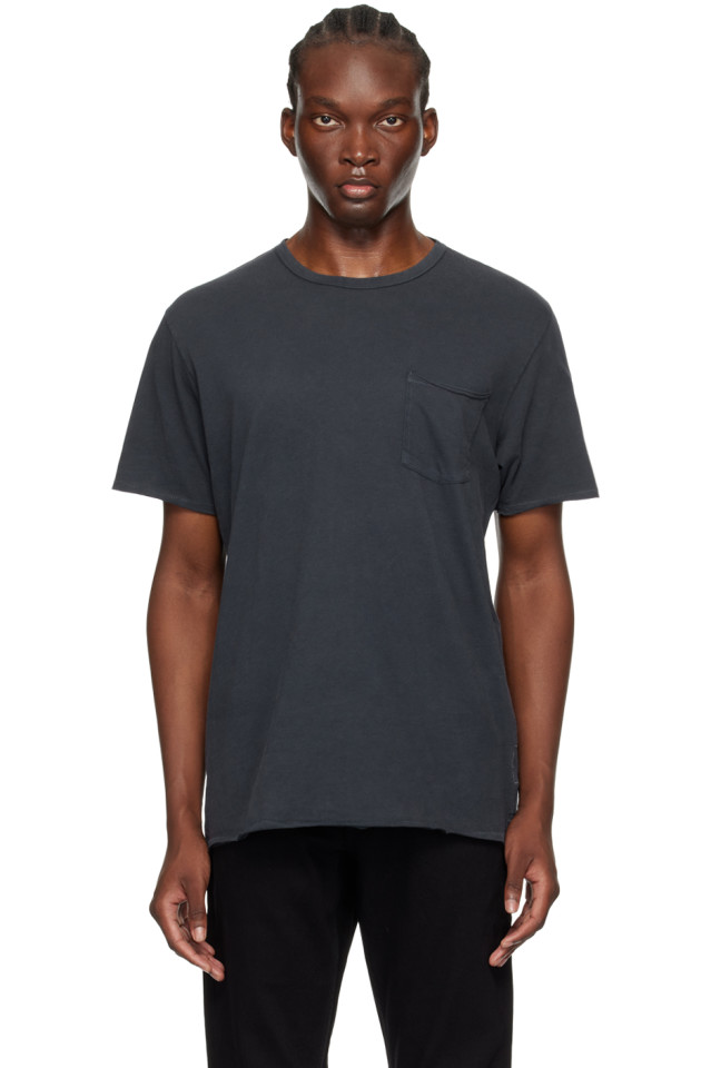 

Футболка Miles Rag & Bone, серый