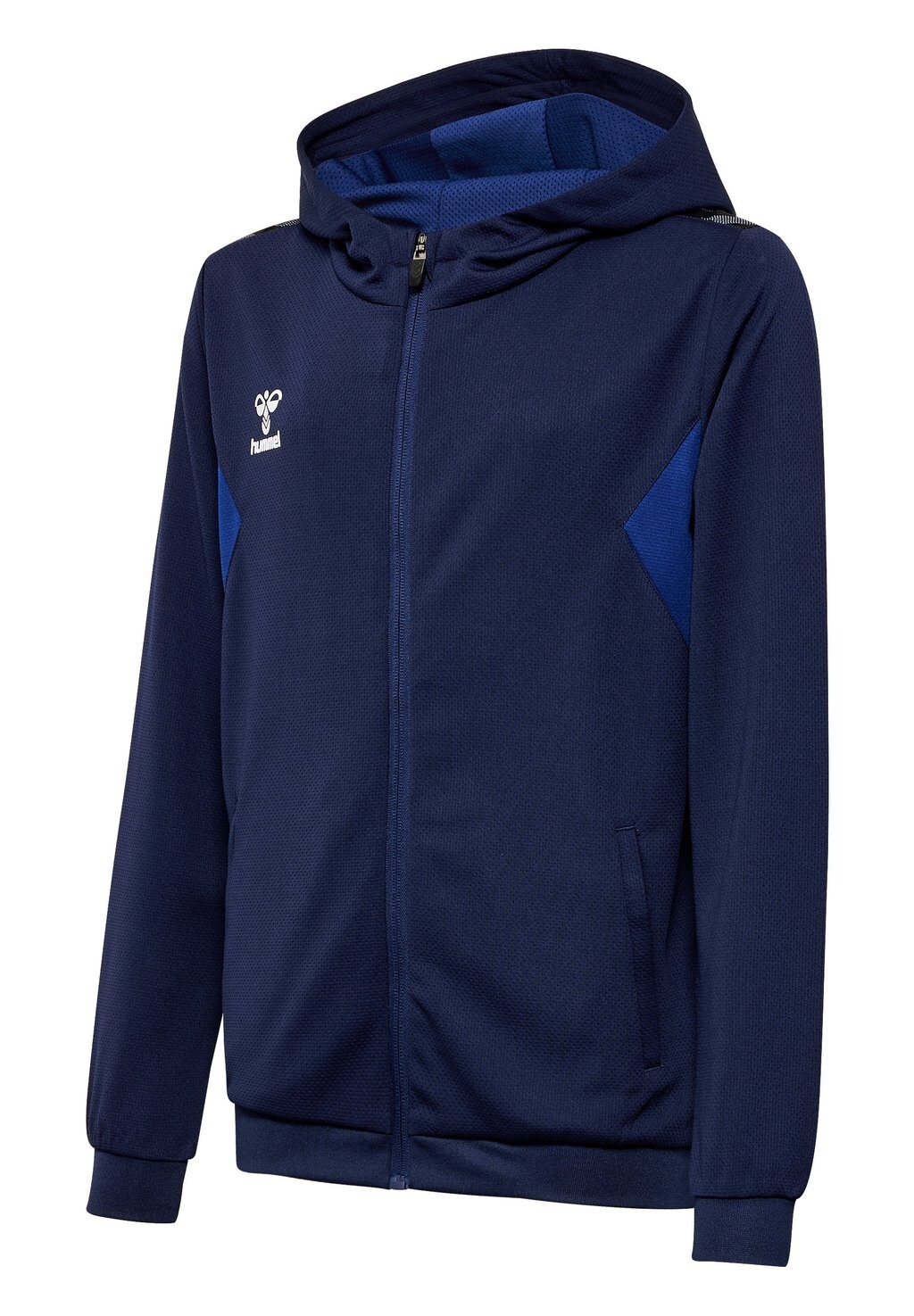 Куртка для тренировок HMLAUTHENTIC PL ZIP HOODIE Hummel, цвет marine — фото 3