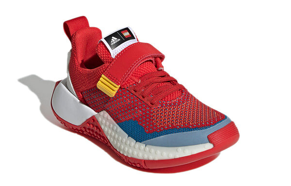 Кроссовки lego x sport pro j 'red white' Adidas, красный — фото 3