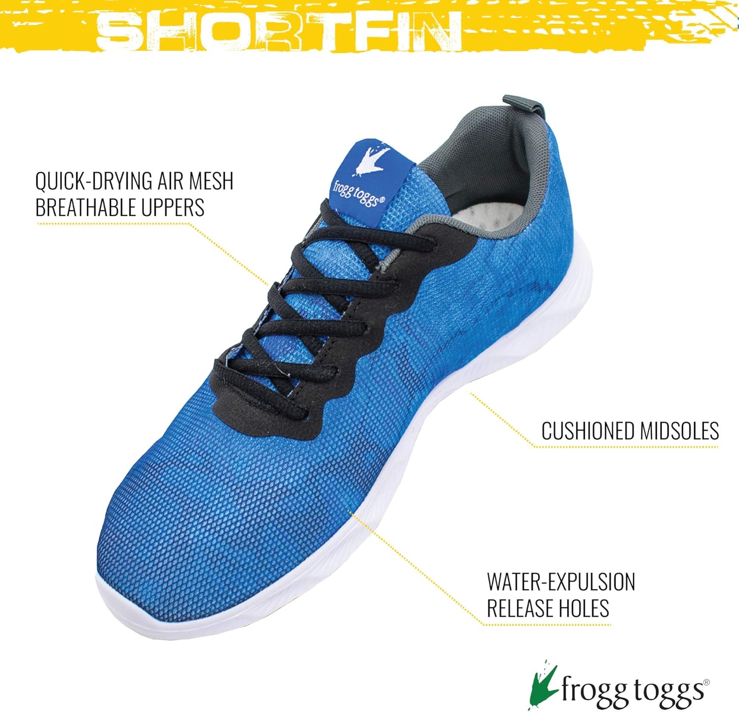 Мужские спортивные кроссовки FROGG TOGGS Shortfin Premium с водоотводящими свойствами и быстрым высыханием, Realtree Wav3 — фото 2