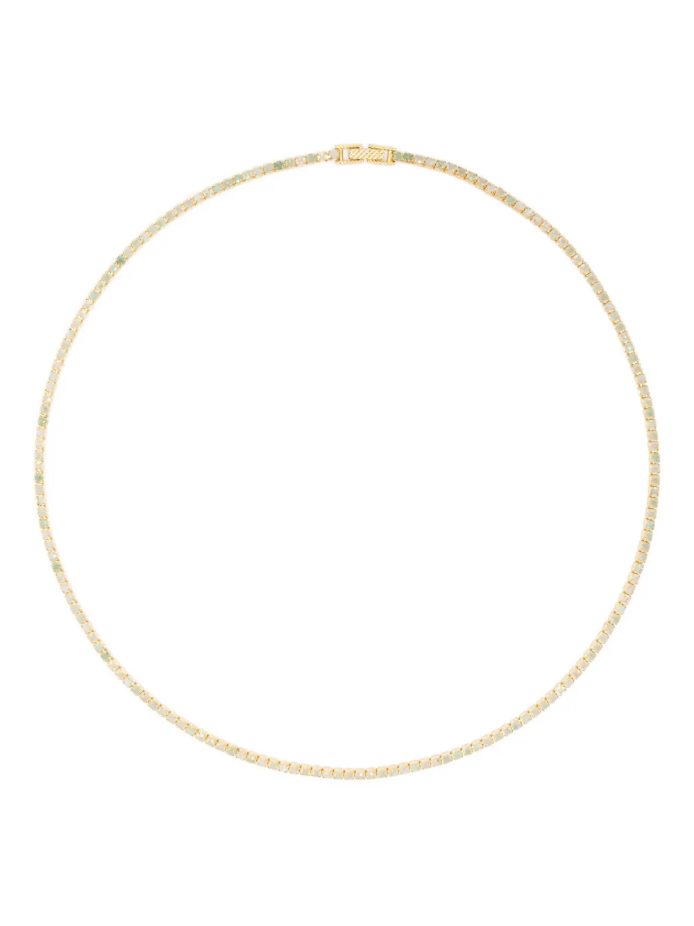 

Теннисное ожерелье из авантюрина Ryenn's Eyes, золотой