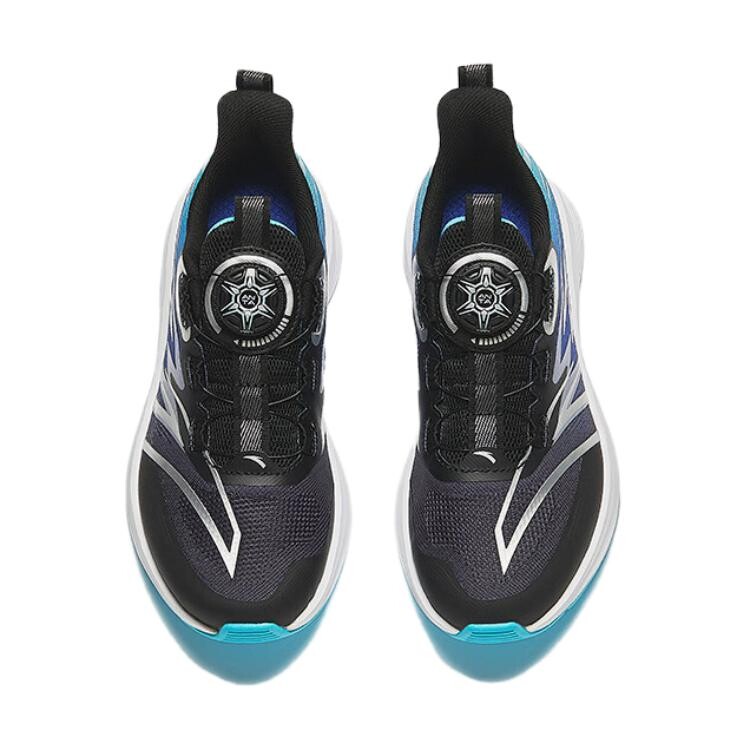 Кроссовки для бега Rogue Wave Lite 2.0 Kids для начальной школы Antakids, цвет Black/Sapphire Blue — фото 4