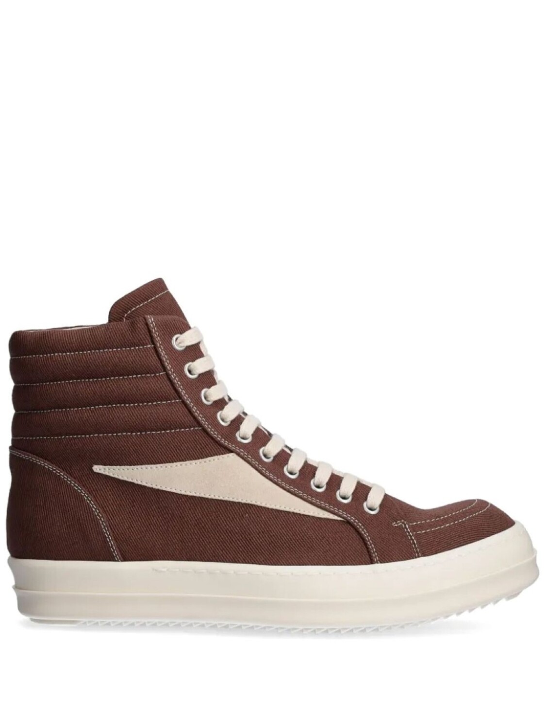 

Высокие винтажные кеды Rick Owens DRKSHDW, коричневый