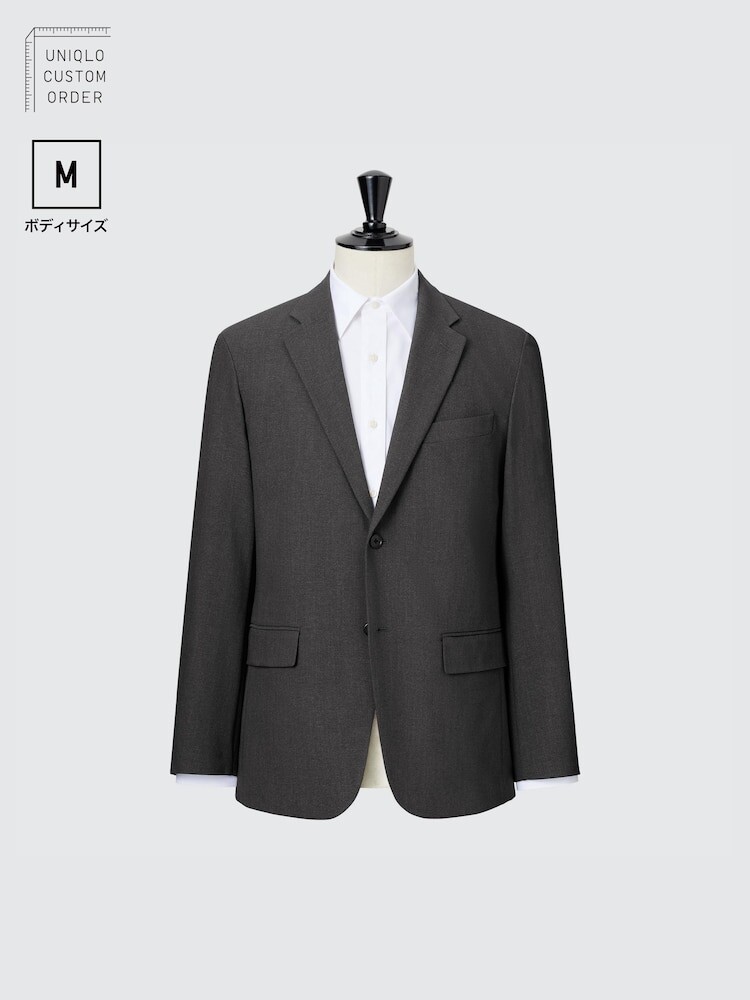 

Пиджак Uniqlo, темно-серый