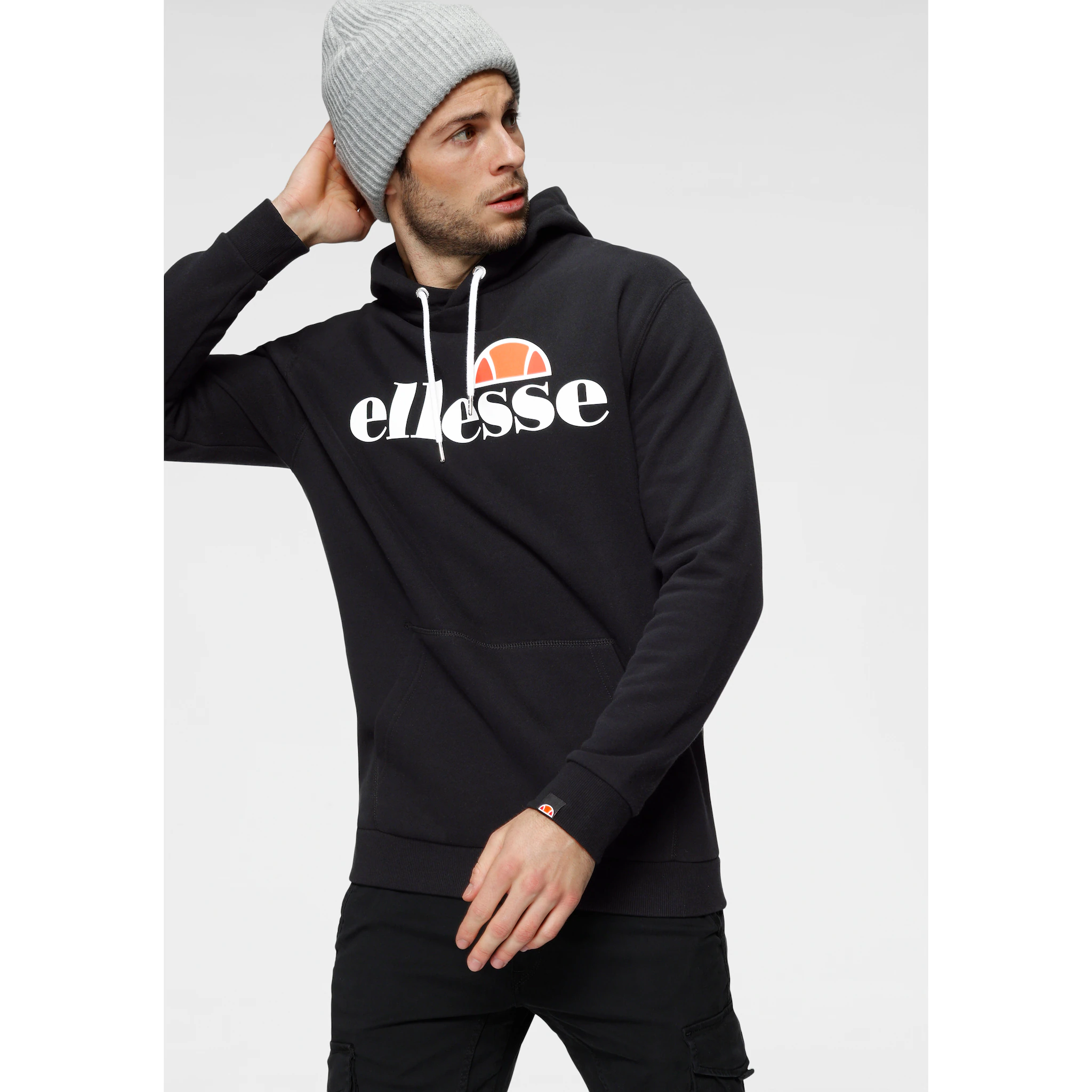 

Толстовка Ellesse с капюшоном "SL GOTTERO OH HOODY", черный