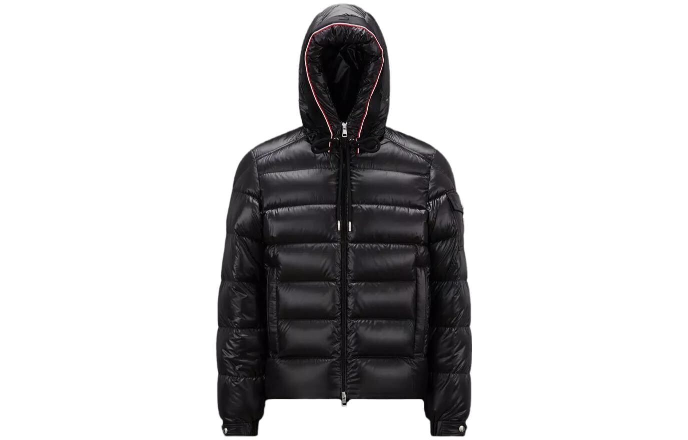 

Пуховик мужской черный Moncler