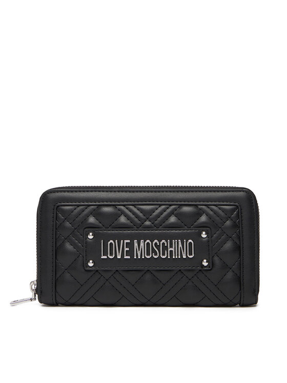 

Большой женский кошелек JC5600PP1NLA000B Love Moschino, чёрный