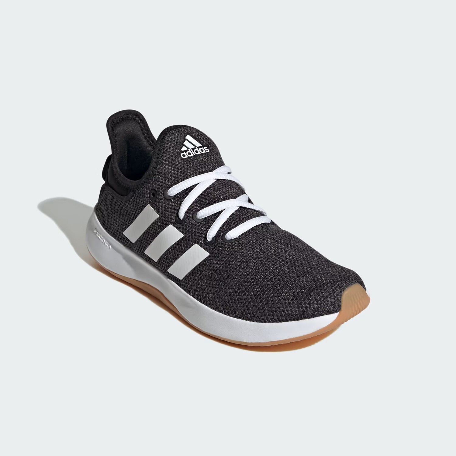 Кроссовки Cloudfoam Pure Adidas, цвет Core Black/Cloud White/Grey Six — фото 4