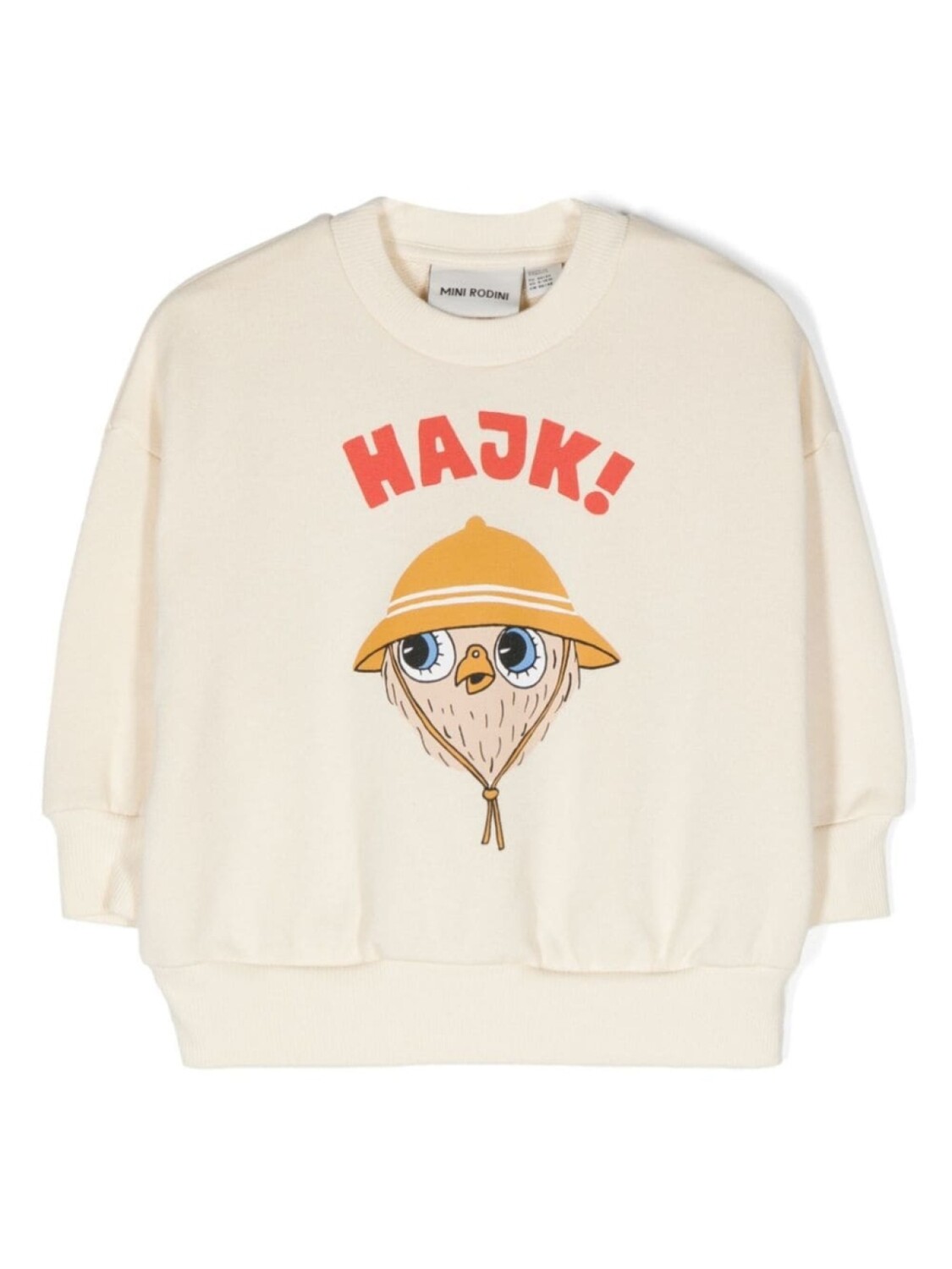 

Mini Rodini толстовка Hike, нейтральный цвет