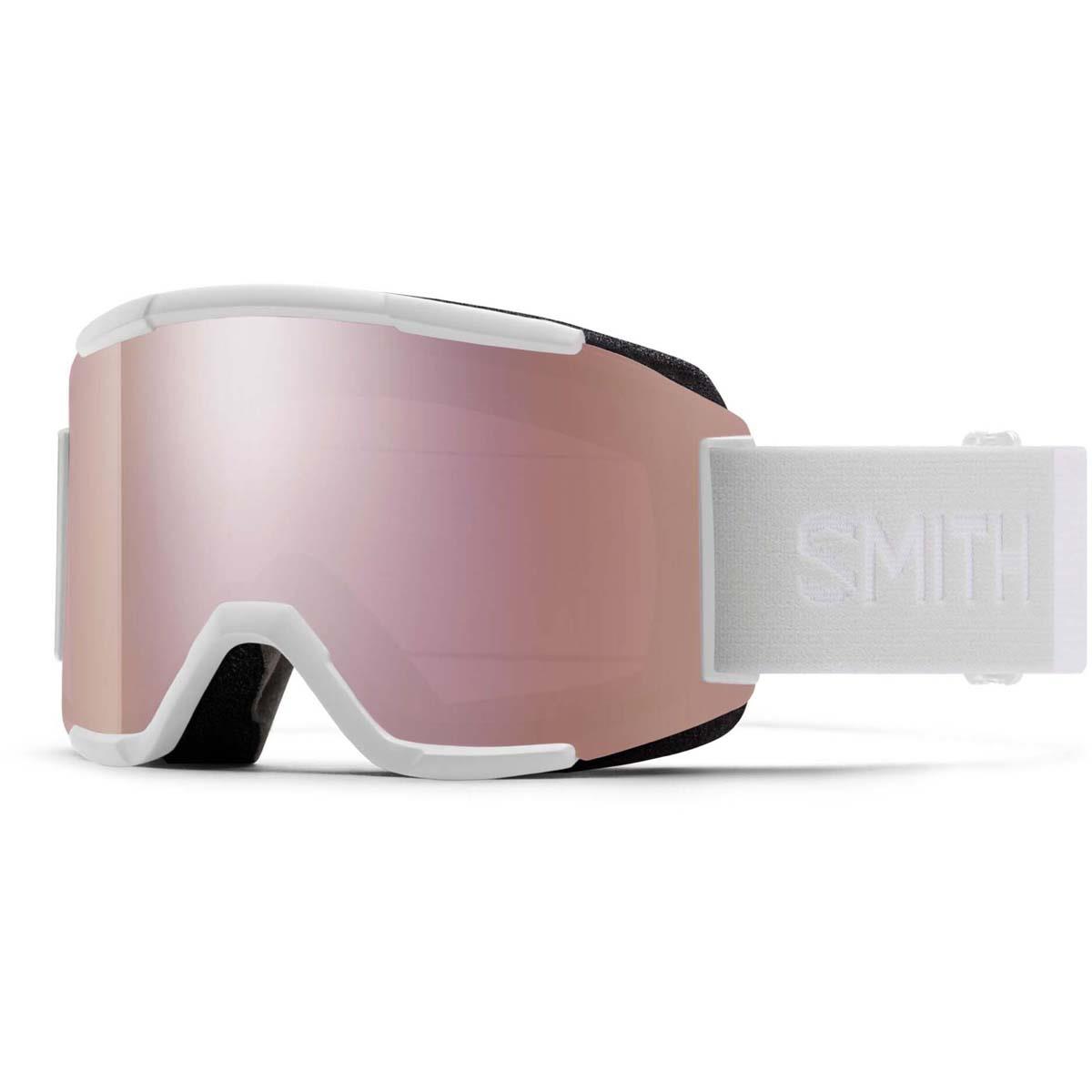 

Маска Squad Smith, White Vapor Frame W/ Cp Everyday Rose Gold Mirror + Yellow Lenses (M0066833F99M5)