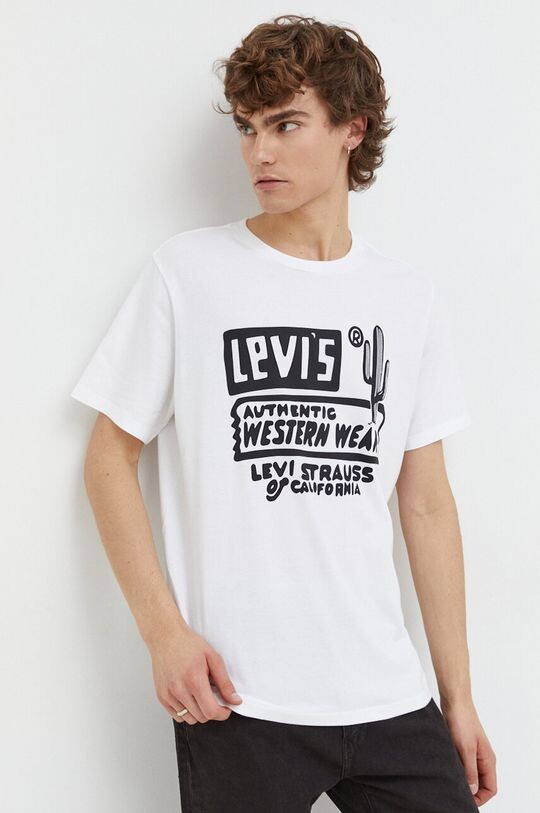 

Футболка Леви Levi's, белый