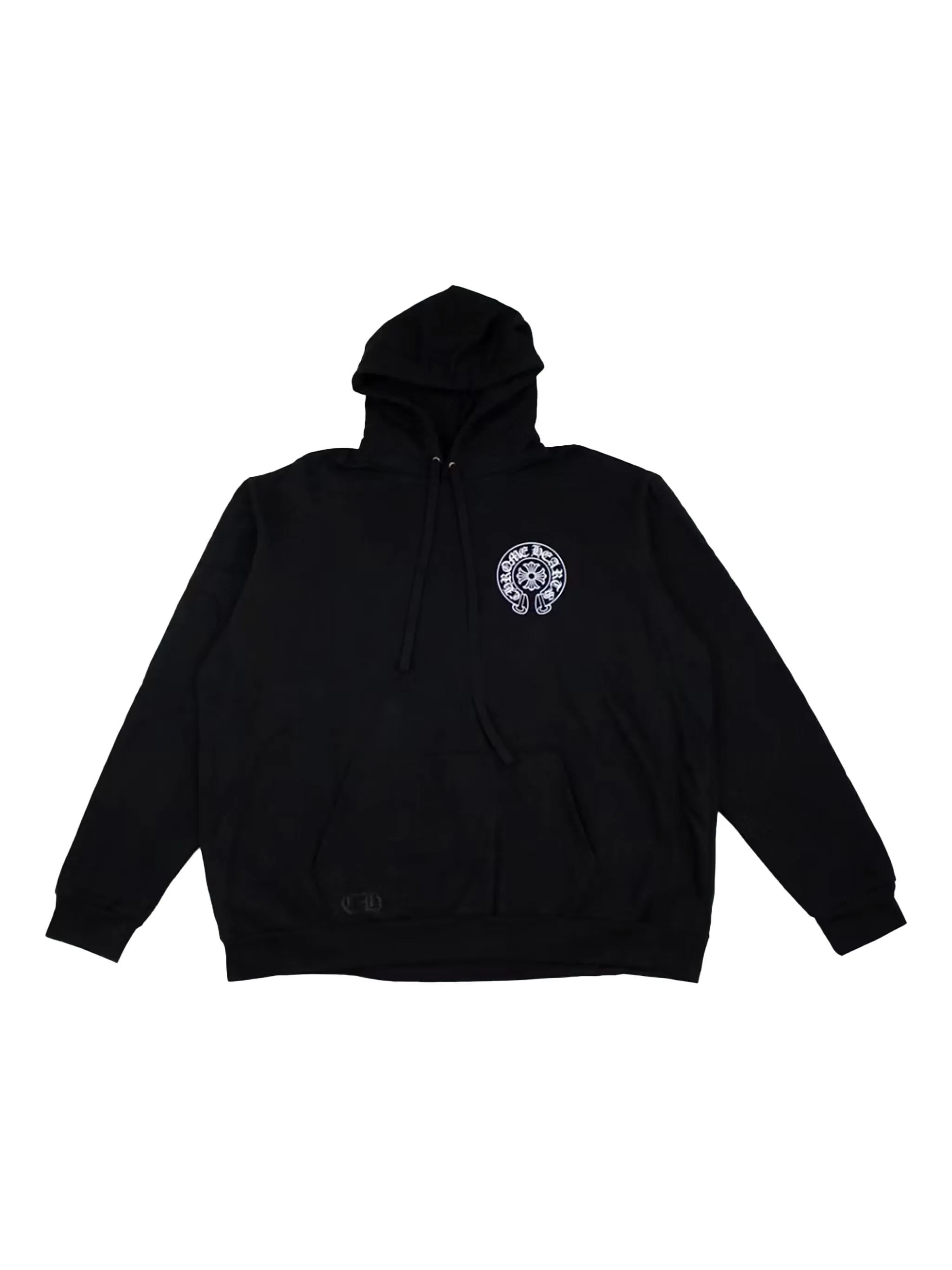

Худи с принтом Chrome Hearts, черный
