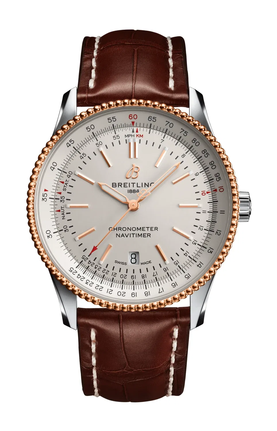 НАВИТАЙМЕР АВТОМАТИК 41 - U17326211G1P2 BREITLING, золотой
