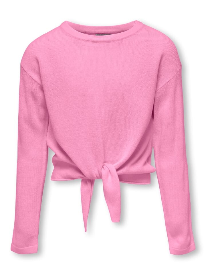 

Толстовка KIDS ONLY Pullover KOGNEWAMALIA LS KNOT O-NECK KNT, цвет bonbon