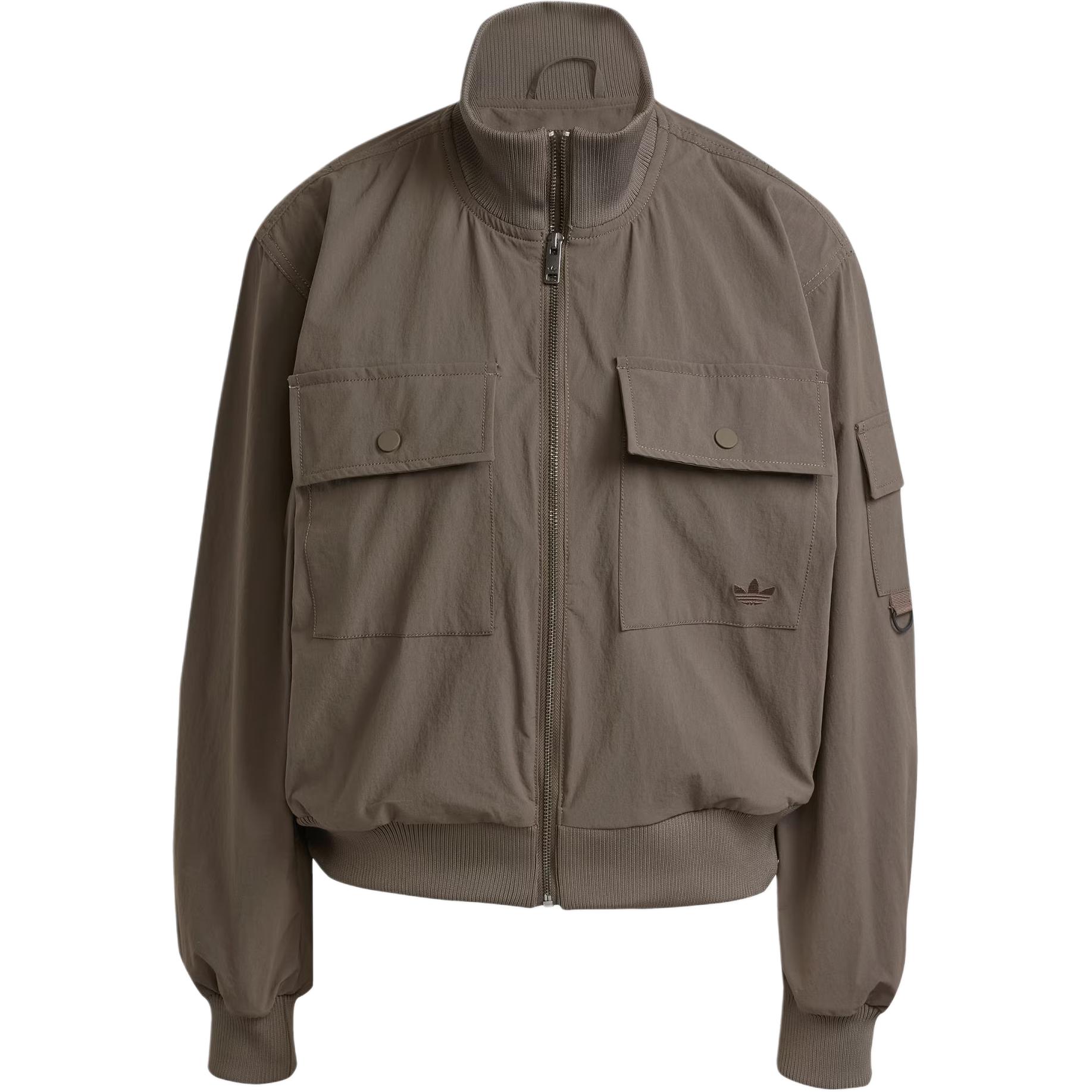 Adidas Originals Премиальная куртка из ткани, Dark Olive Green — фото 3