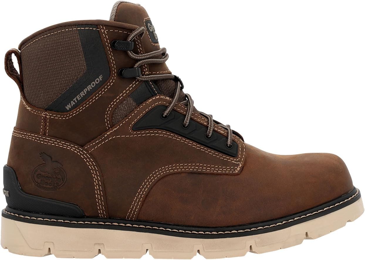 

Ботинки Georgia Boot Carbon Flex Wedge 15 см с углеродным носком, коричневый