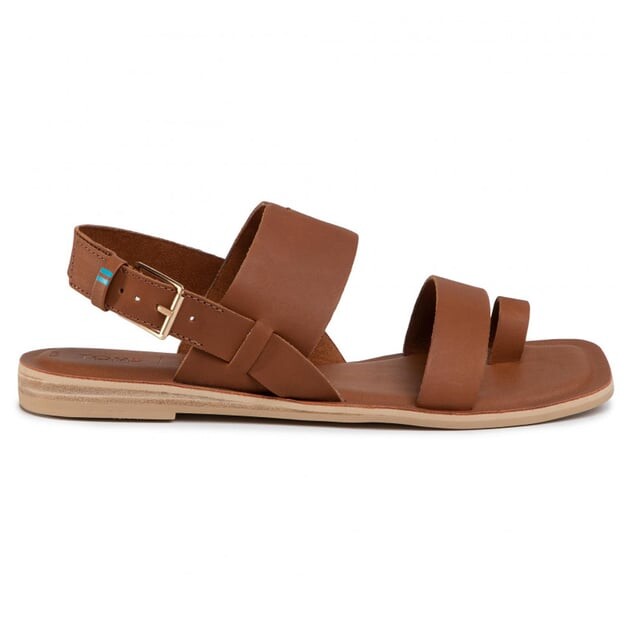Босоножки Freya коричневые женские сандалии Toms, коричневый