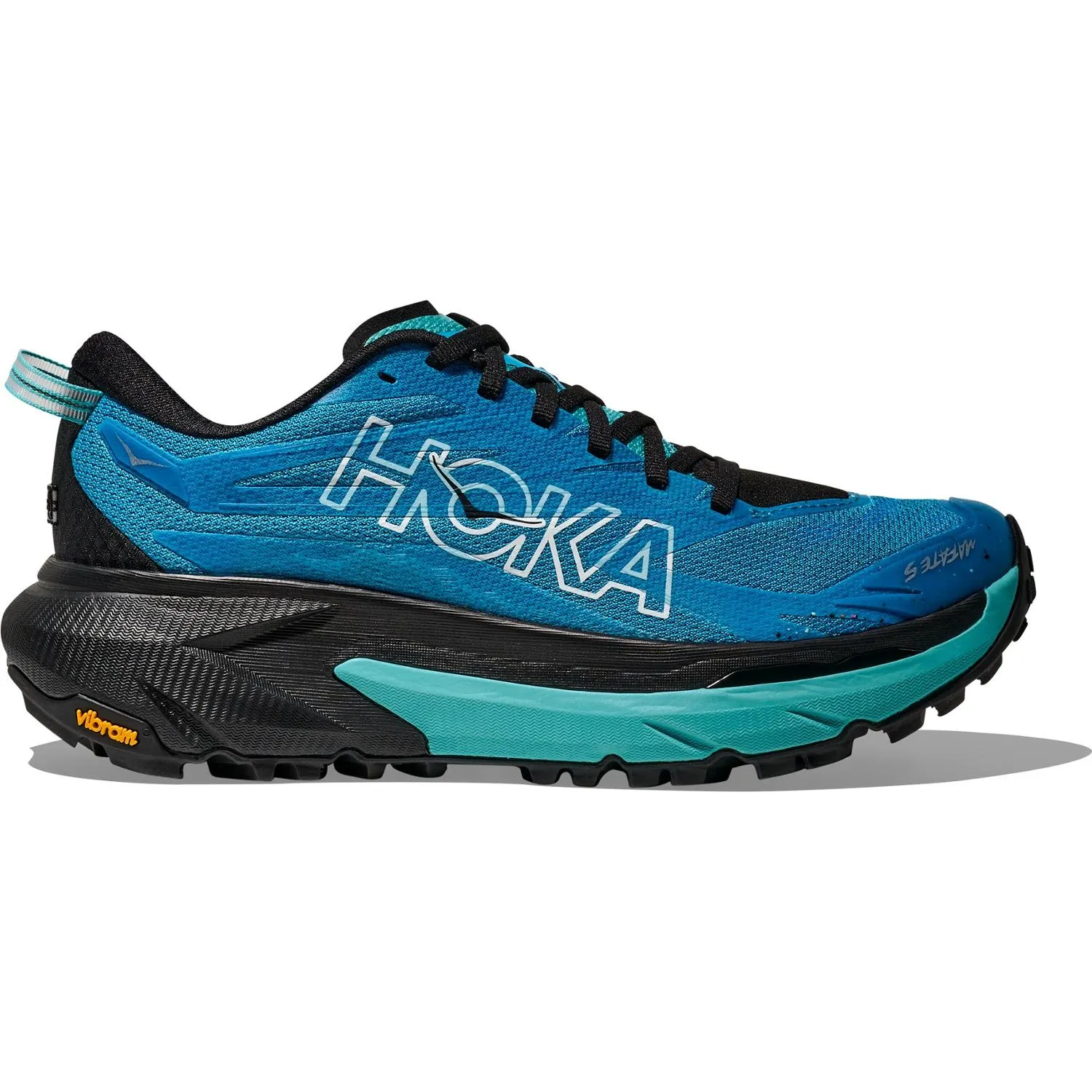 Женские кроссовки Mafate 5 для трейлраннинга HOKA, Skyward Blue/Black