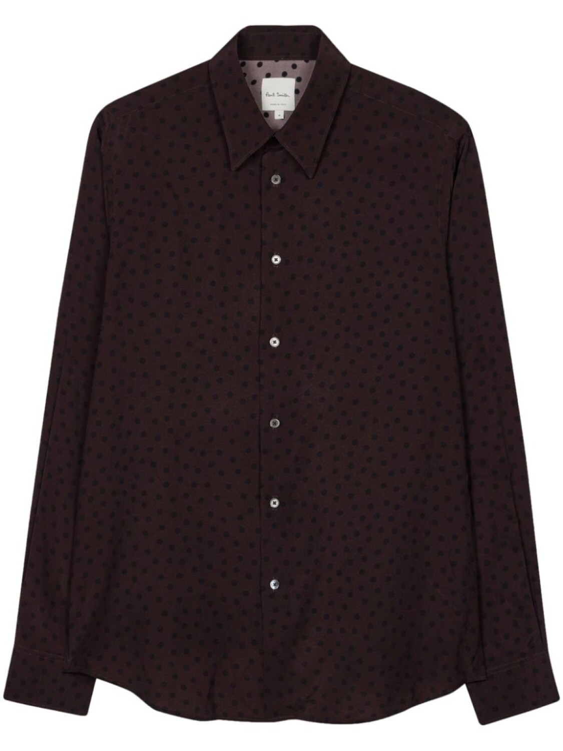 

Рубашка с принтом Blur Polka Paul Smith, коричневый