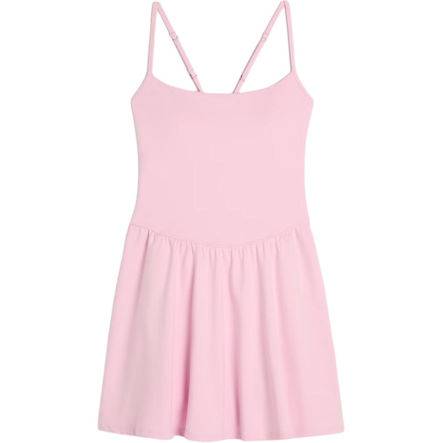 

Женское платье-комбинация розовое Hollister, розовый