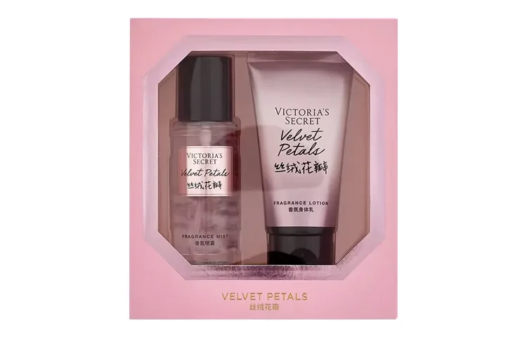 Victoria's Secret Набор лосьонов для ухода за кожей с успокаивающим ароматическим эффектом, лосьон для тела 75 мл + спрей 75 мл, [Pure Allure]Body Lotion 75ml+Spray 75ml — фото 2