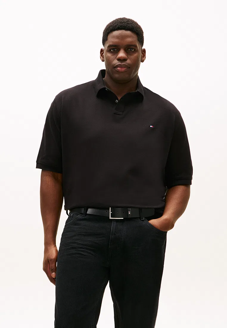 Футболка-поло, Regular Fit, 1985, TH Mainline Tommy Hilfiger, черный