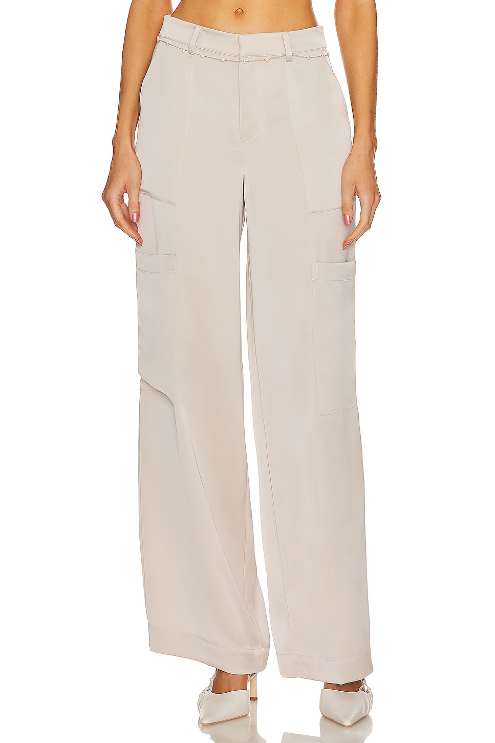 

Брюки Song of Style Ayah Cargo Trouser, цвет Pale Champagne