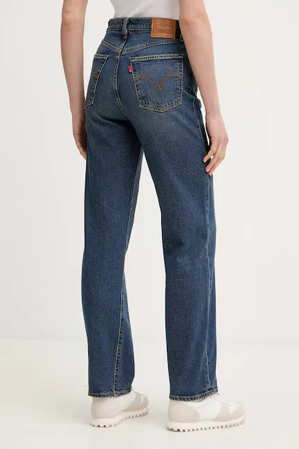 Джинсы прямого кроя RIBCAGE прямого кроя ANKLE Levi's, синий — фото 3