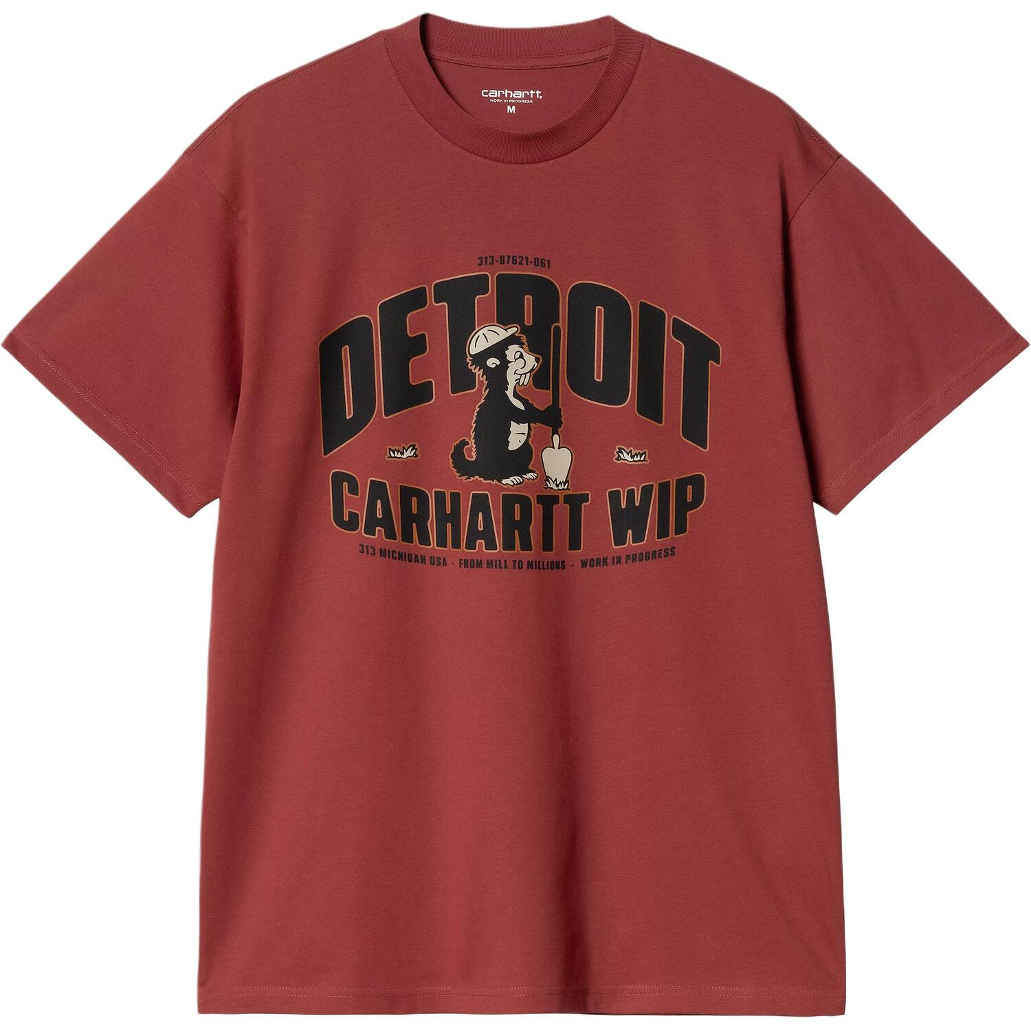 

Carhartt WIP Футболка мужская красная