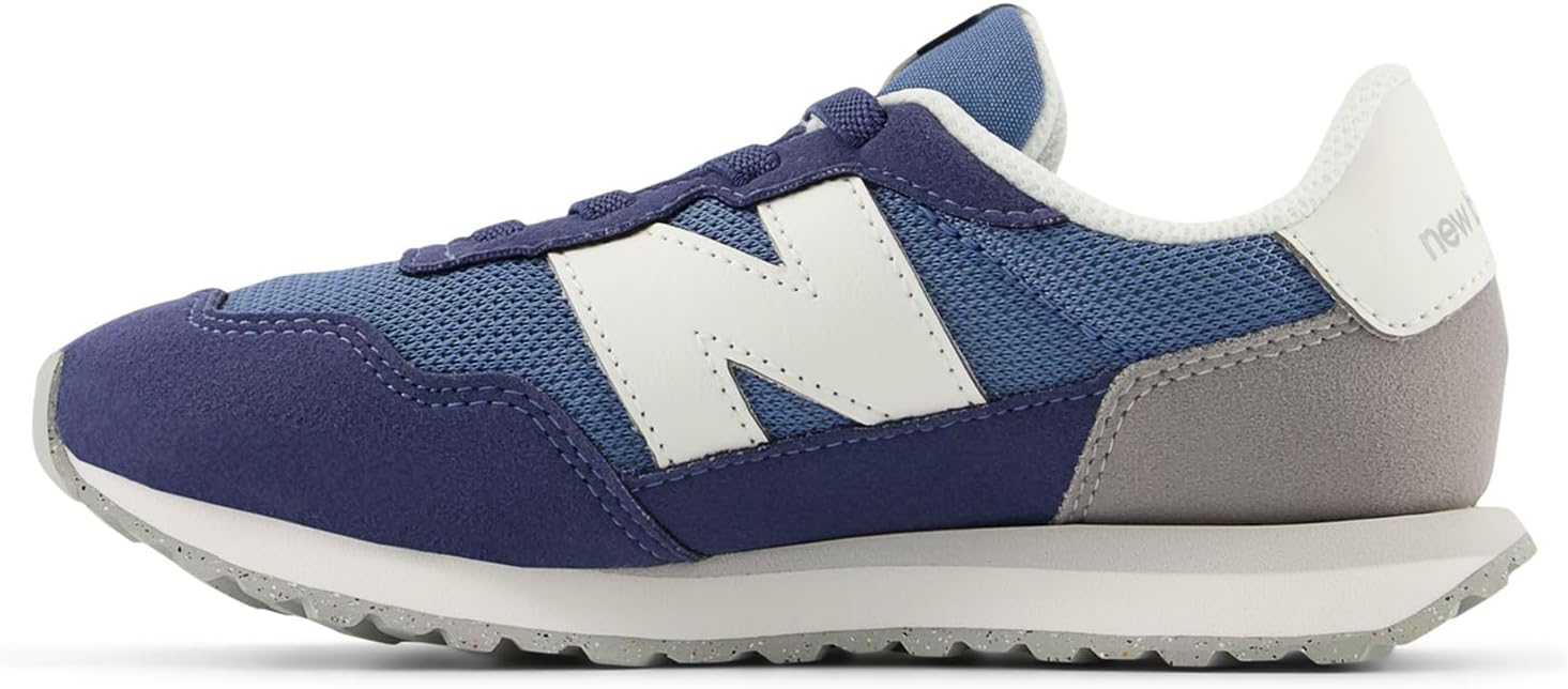 Детские кроссовки New Balance 237 V1 Bungee, синий — фото 4