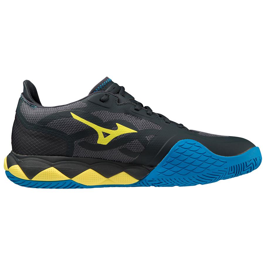 Mizuno Вейв Энфорс Тур ЭйСи 'Джет Блю Болт' - синий черный, цвет Blue Black — фото 2