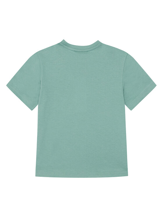Футболка regular fit 3X1SG10JW United Colors Of Benetton, зеленый — фото 2