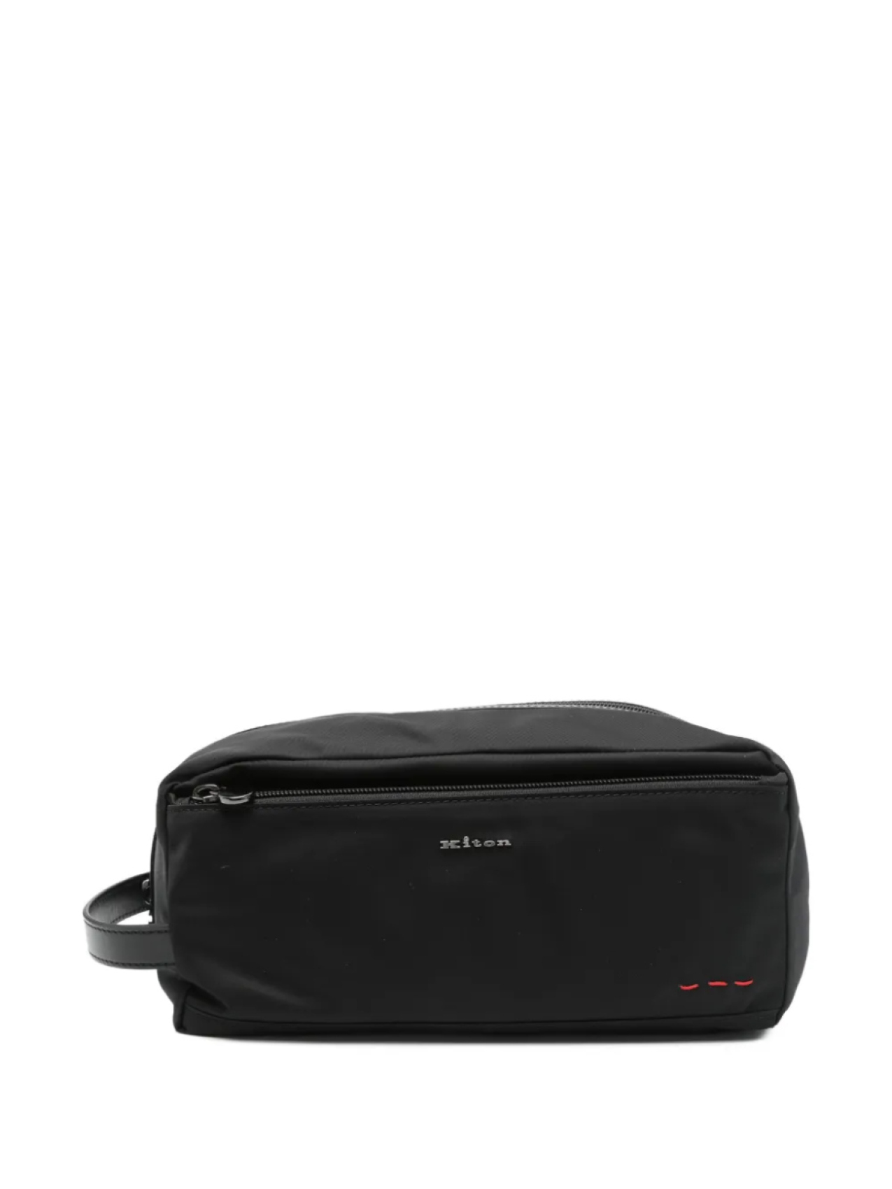 

Несессер с логотипом Kiton, черный