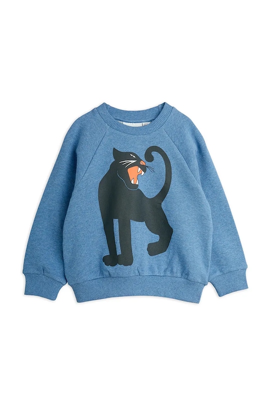 

Хлопковая толстовка Panther Mini Rodini, синий