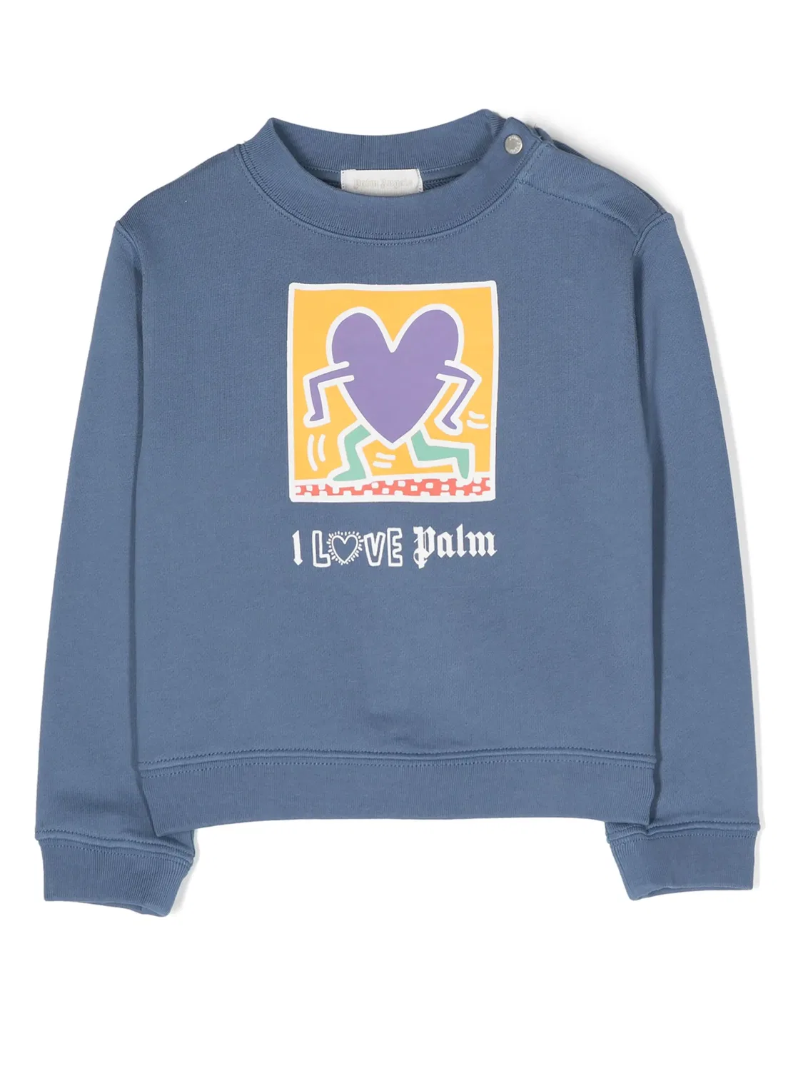 Толстовка с принтом из коллаборации с Keith Haring Palm Angels Kids
