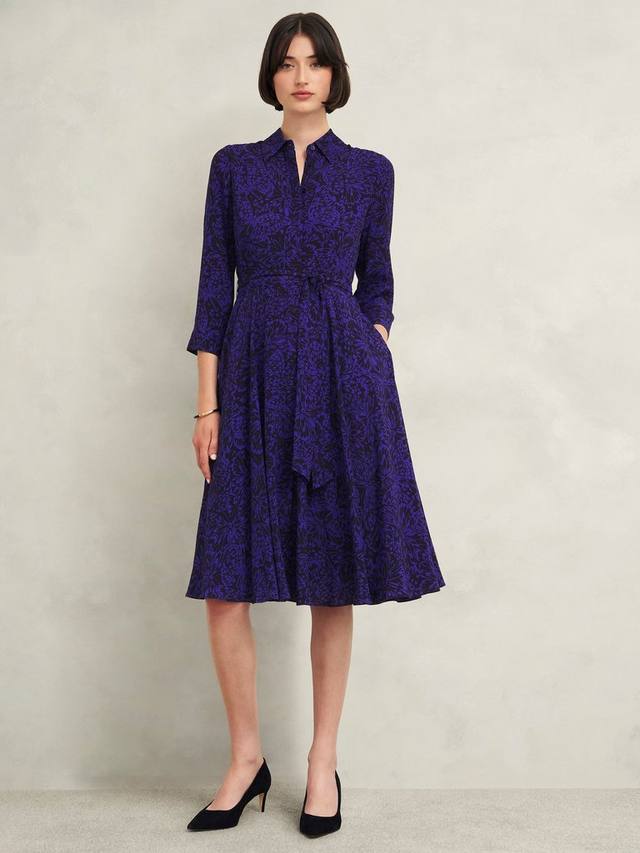 

Миниатюрное платье от лейни Hobbs, цвет Navy Blue