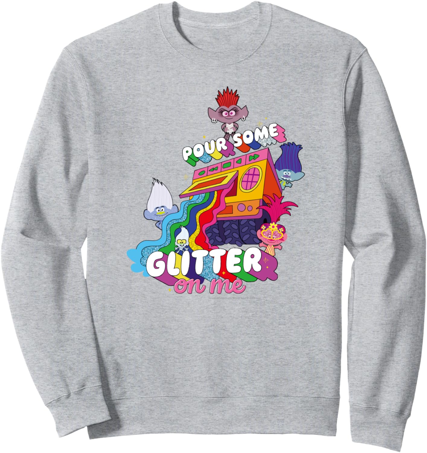 

Толстовка Тролли, посыпьте меня блестками, серая Trolls, Серый, Толстовка Тролли, посыпьте меня блестками, серая Trolls