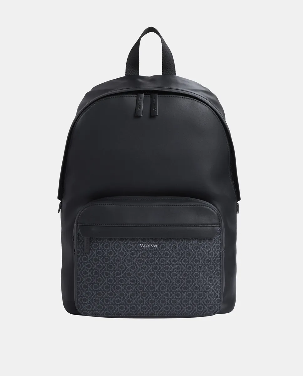 

Мужской рюкзак Calvin Klein с монограммой, черный