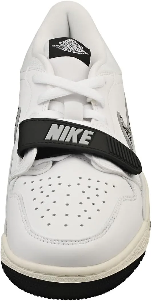 Мужские низкие кроссовки Nike Air Jordan Legacy 312, белый/черный/серый — фото 3